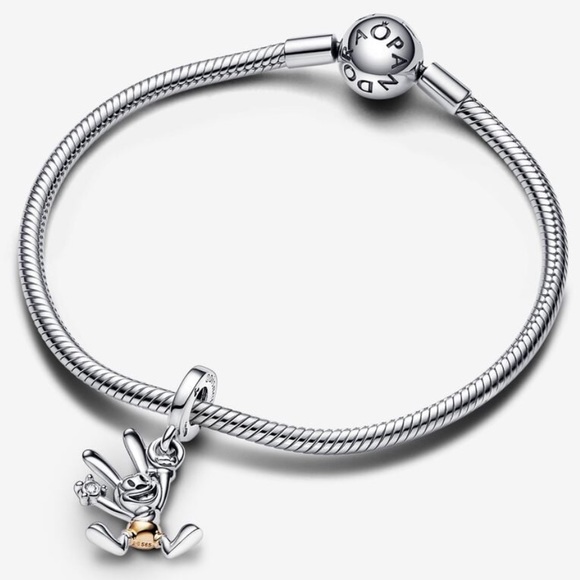 NWOT Disney 100th Anniversary Oswald Lab-grown Diamond Dangle Charm - Picture 4 of 9